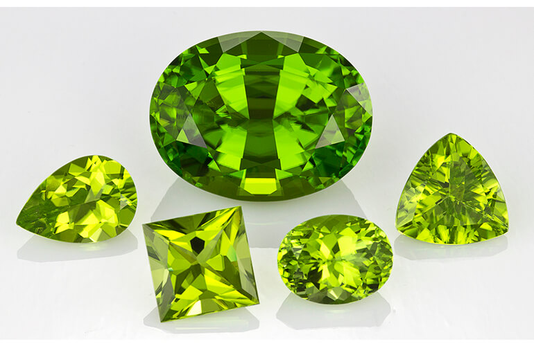 Peridot, birthstone, bespoke jewellery designer, Portsmouth